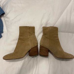 J Crew suede booties